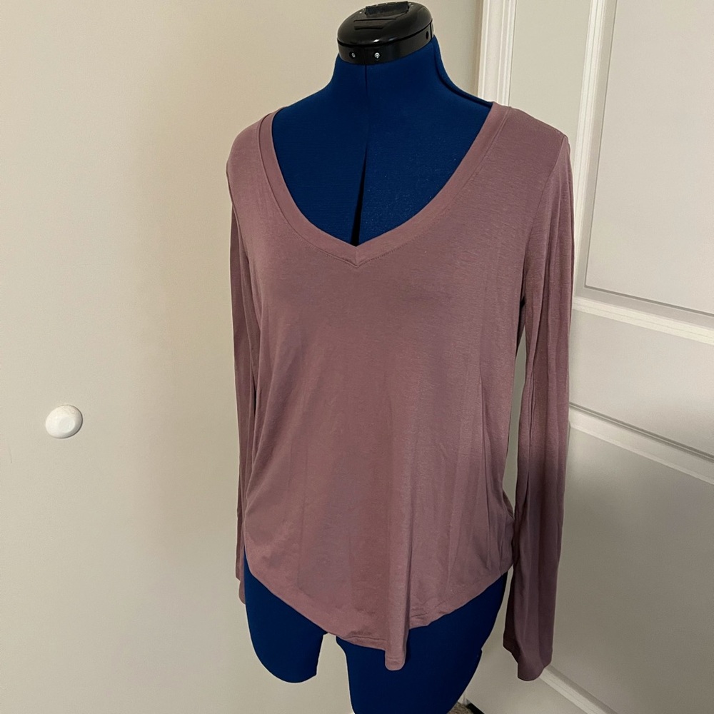 Dusty Pink/Mauve long sleeve shirt